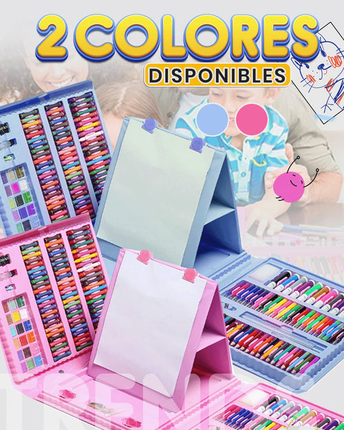 Set de Arte 208Pcs - Maleta de dibujo